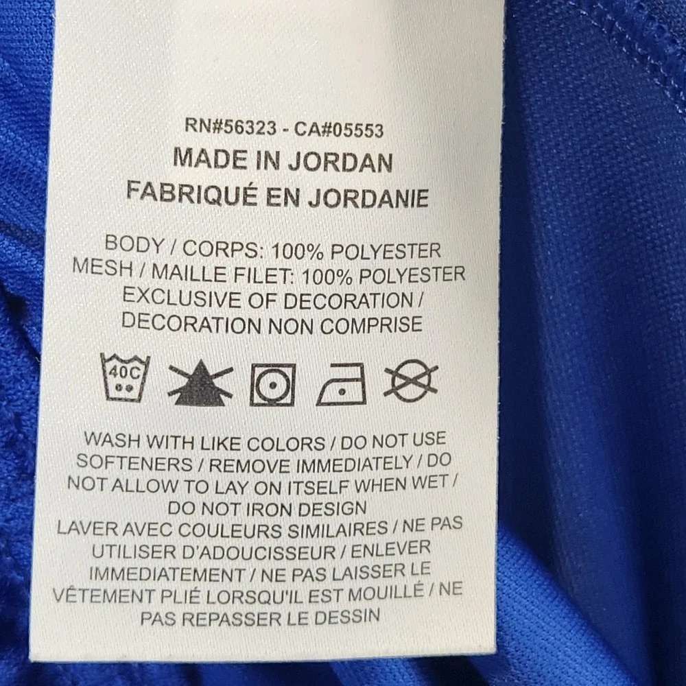 Nike Jersey Shorts Youth Boys XL Blue Pockets Dri-Fit Basketball/Baseball Sports